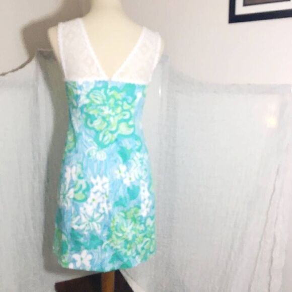 Lilly Pulitzer Sofia Lace Shift Dress Size 2 - Picture 4 of 7